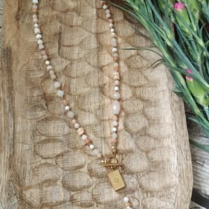 Naszyjnik Awenturyn pastelowy